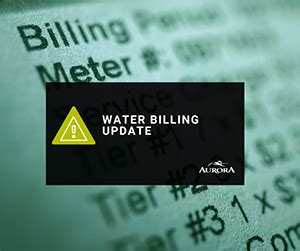 town of aurora water bill.